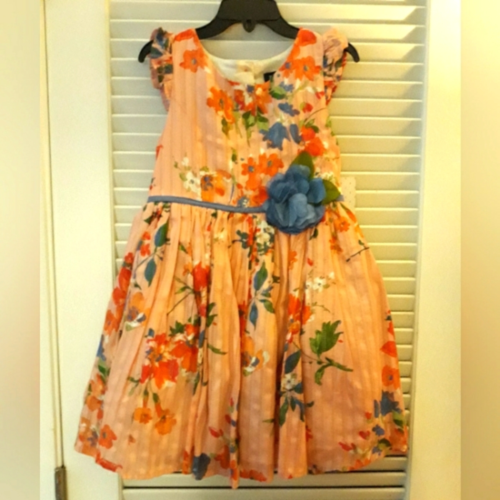Zunie Girl's Floral Dress Sz 5 NWT!